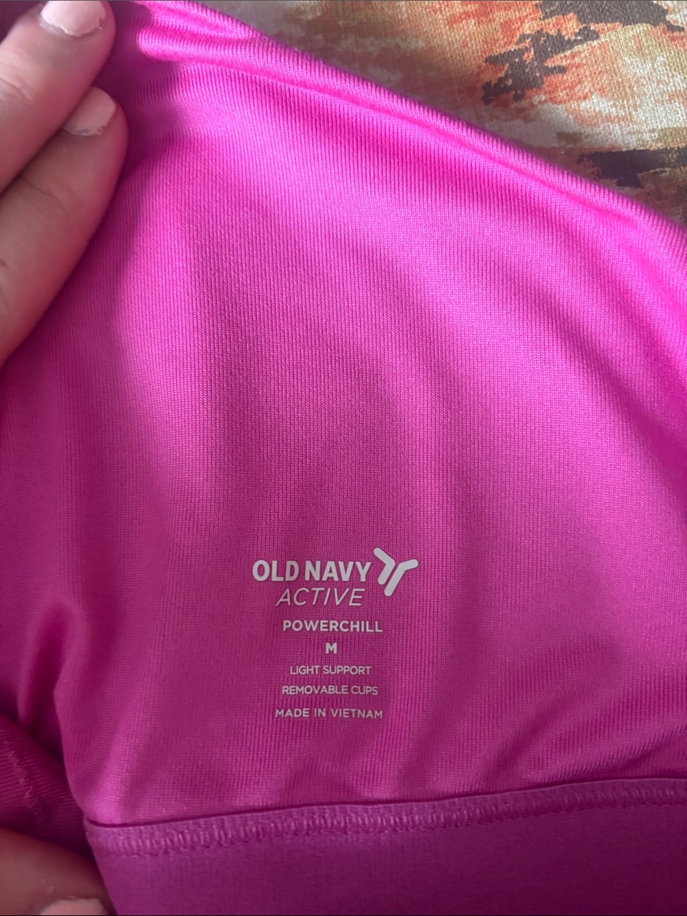 Old Navy One-Shoulder Tank Top in Bright Pink - Picture 3 of 3